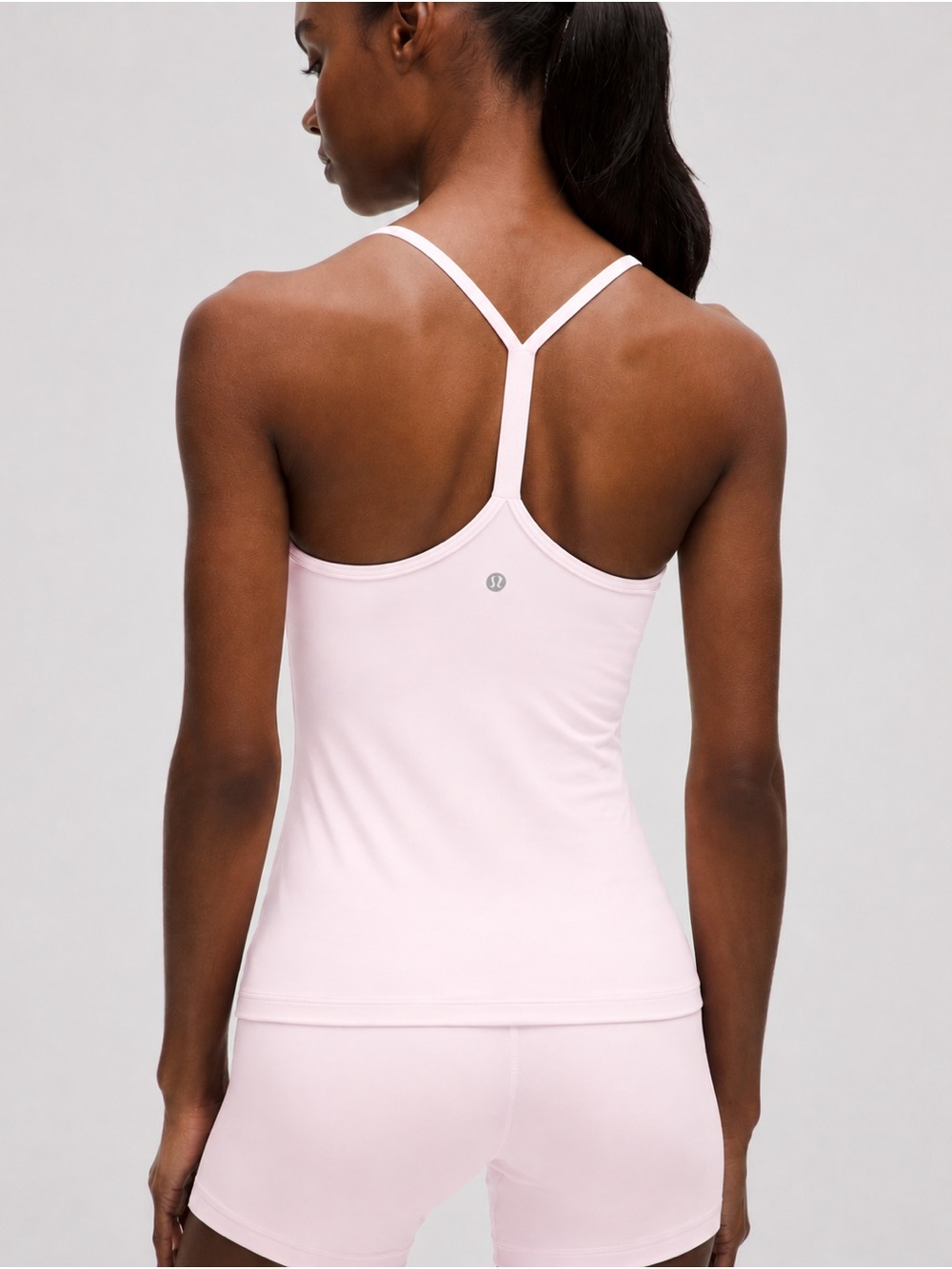 lululemon Flow Y Nulu Tank Top Pink B/C Cup Racerback size 2